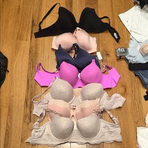 Aerie lot of 7 bras, some new 36DD 36 DD
